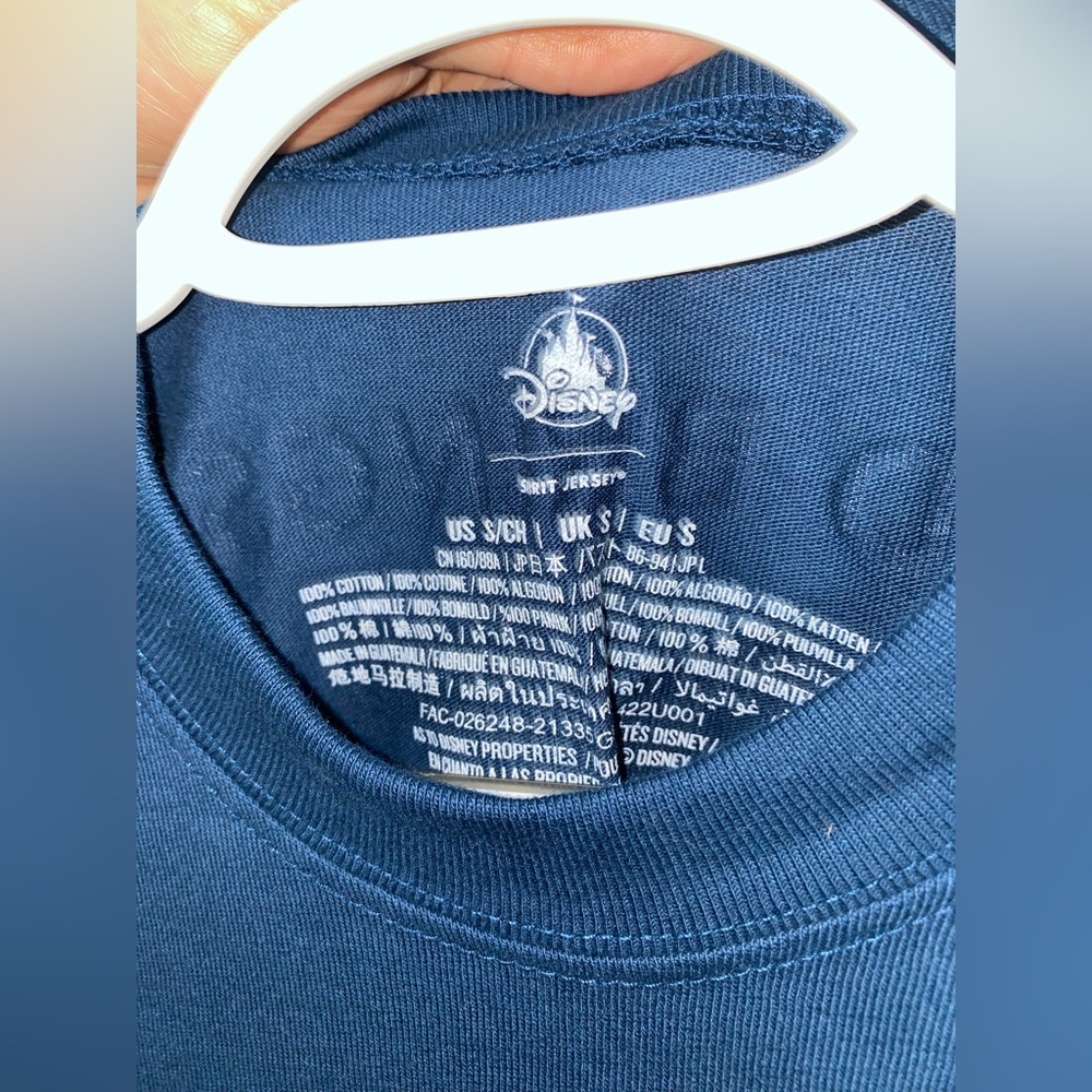 2022 Disney World Epcot International Food & Wine Festival Blue Spirit Jersey - Picture 5 of 5
